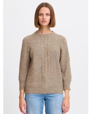 Ichi Fungi Ihkamara Pullover - Brown