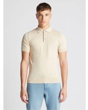 Remus Uomo Knit Polo Shirt - White