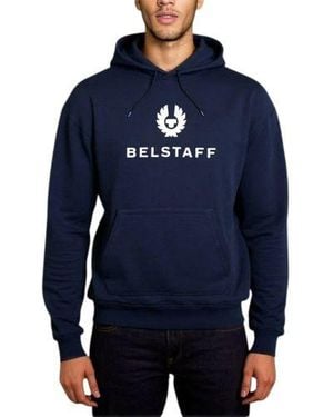 Belstaff Deep Northview Hoodie - Blue