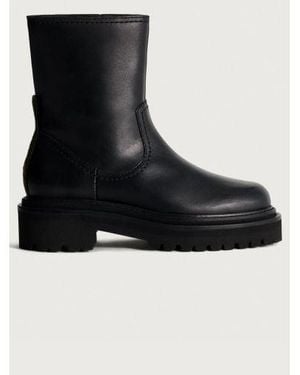 HOFF Office Leather Boot - Black