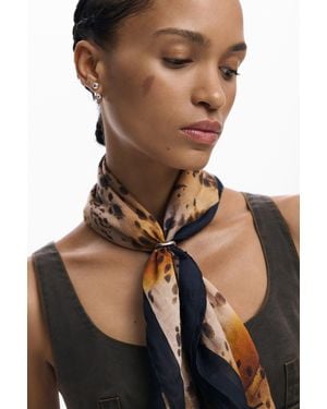 Desigual Honey Scarf - Brown