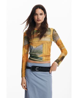 Desigual Arty T-Shirt - Blue