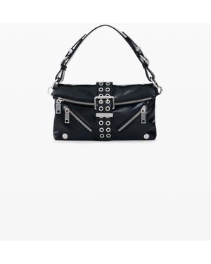 Desigual Buckle Bag Leather Effect, Polyurethane - Blue