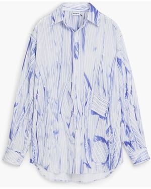 Desigual Strokes Shirt, Cotton - Blue
