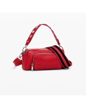 Desigual Sling Bag With S Logo - Red