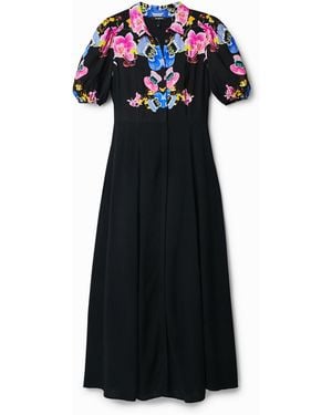 Desigual M. Christian Lacroix Long Dress - Black