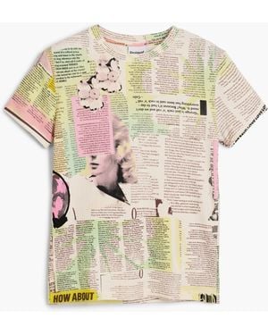 Desigual Daily T-Shirt, Viscose - White