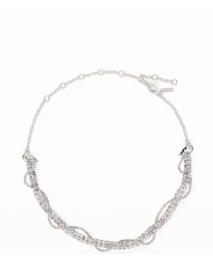Desigual Small Heart Pendant Zalio - White