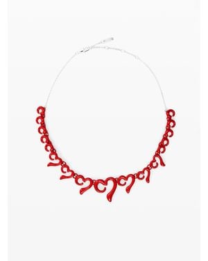 Desigual Zalio Pendant - Red
