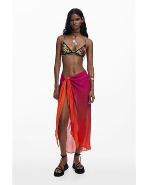 Desigual Bikini Top - Red