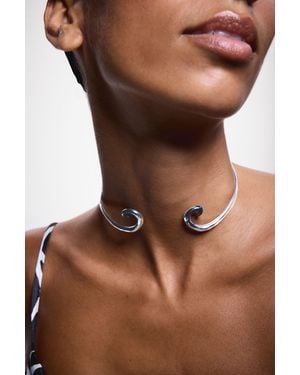 Desigual Zalio Spiral Necklace - Blue