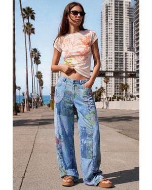 Desigual Tencel Regular Jeans, Lyocell - Blue