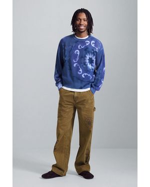 Desigual Long Cotton Pants, Cotton - Green