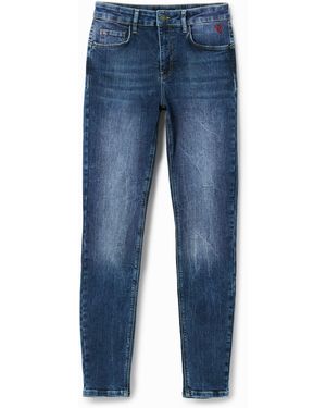 Desigual Push-Up Skinny Jeans, Cotton - Blue
