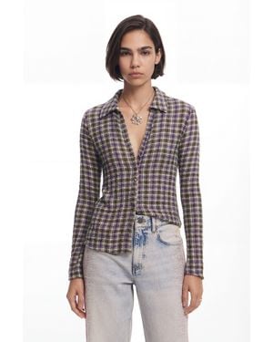 Desigual Plaid Shirt - Red