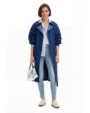 Desigual Push-Up Skinny Jeans - Blue