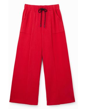 Desigual Pant_bambula 3000 Casual Pants - Rot