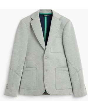Desigual Knit Blazer - Grey