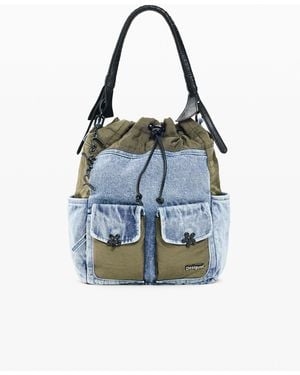 Desigual Medium Backpack - Blue