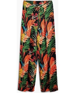 Desigual Wrap Long Trousers, Viscose - Black