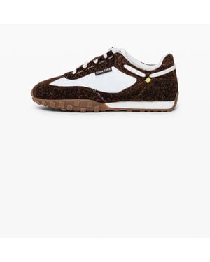 Desigual Combined Leather Sneaker - Black