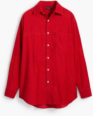Desigual Embroidered Shirt, Cotton