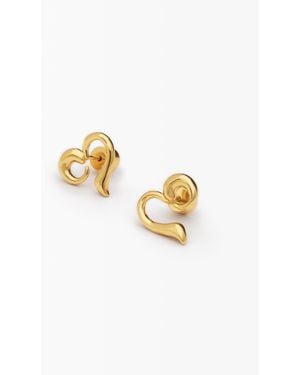 Desigual Heart Zalio Earrings - Metallic