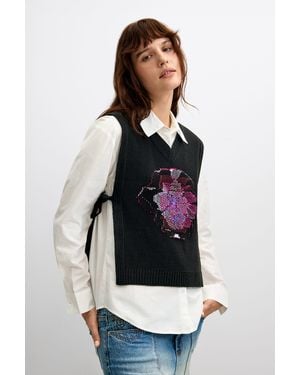 Desigual 2-In-1 Shirt, Cotton - White