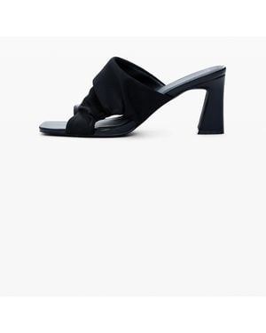 Desigual Sandalia Cut-Out, Mujer, Elastano, Negro