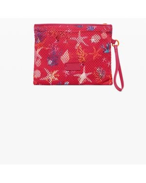 Desigual Medium Star-Textured Toiletry Bag, Polyester