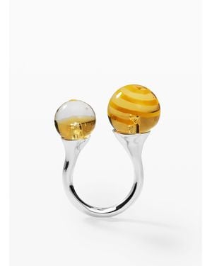 Desigual Long Earrings Zalio - Metallic