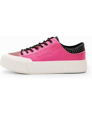 Desigual Shoes_New Crush Logo - Pink