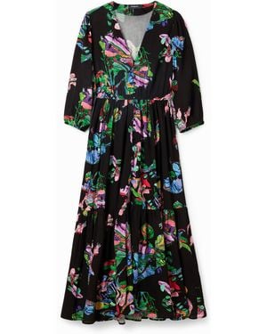 Desigual Shirt Dress M.C.Lacroix - Black