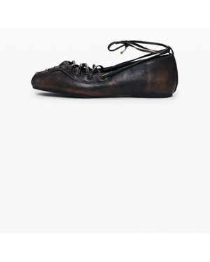 Desigual Flat Sneaker, Polyurethane - Black