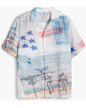 Desigual Printed American Magic Shirt - Blue