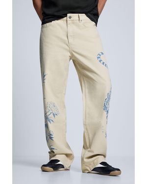 Desigual Printed Pants, Cotton - Multicolor