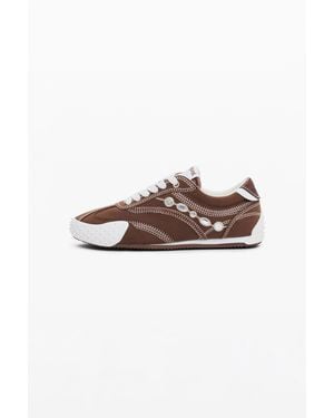 Desigual Mirror Trainers, Polyurethane - Brown