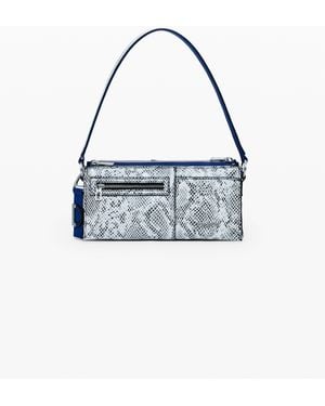 Desigual Small Convertible Animal Print Bag - Blue