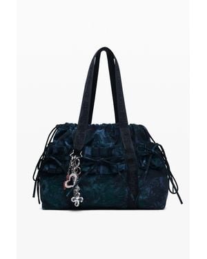 Desigual Collina Strada Travel Bag, Polyester - Blue