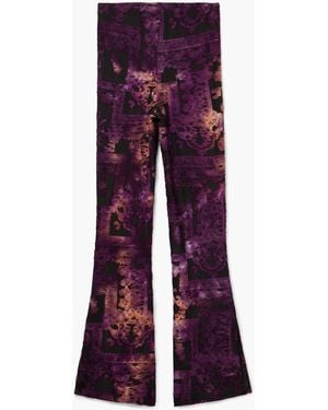 Desigual Flared Devoré Pants