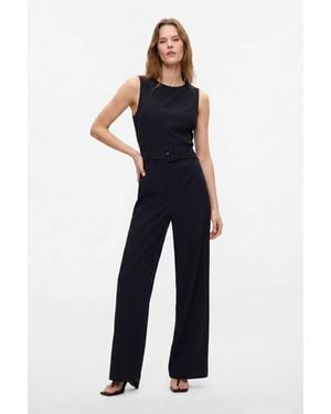 Desigual Long 2-In-1 Jumpsuit, Polyester - Blue