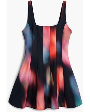 Desigual Panel Short Dress - White
