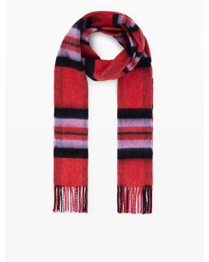 Desigual Long Chequered Scarf
