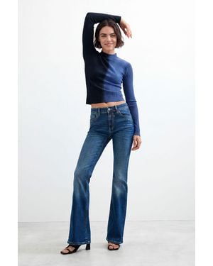 Desigual Flare Jeans - Blue