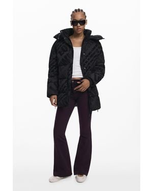 Desigual Padded Jacket Folcado - Black