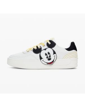 Desigual Mickey Mouse Trainers - White