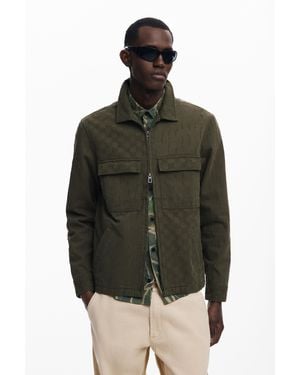 Desigual Double Zipper Jacket - Green
