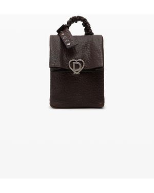 Desigual Medium Leather Studio Backpack - Black