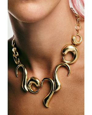 Desigual Heart Pendant Zalio - Natural