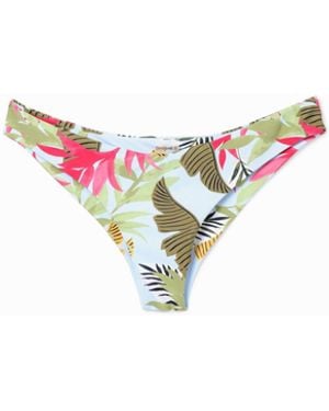 Desigual Braguita Bikini Tropical, Azul